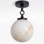 Umbel Alabaster Semi-Flush Mount