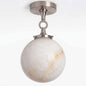 Umbel Alabaster Semi-Flush Mount